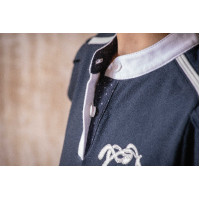 Polo Evrim Eden door Pénélope Marineblauw