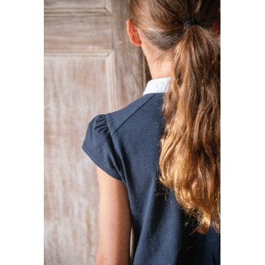 Polo Evrim Eden door Pénélope Marineblauw Polo Evrim Eden door Pénélope Marineblauw