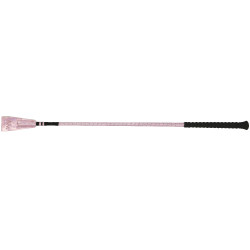 Dressuurzweep Whip & Go Glossy Roze