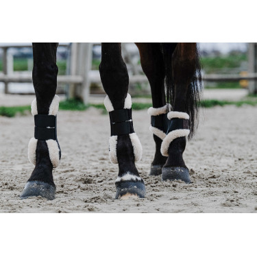 Equithème Boa beenkappen Zwart Equithème Boa beenkappen Zwart
