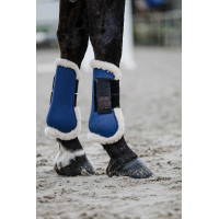 Equithème Boa beenkappen Marine Marineblauw Equithème Boa beenkappen Marine Marineblauw