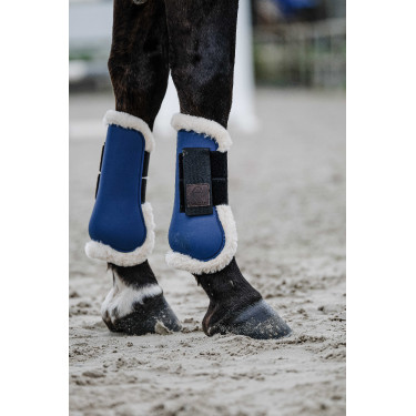 Equithème Boa beenkappen Marine Marineblauw