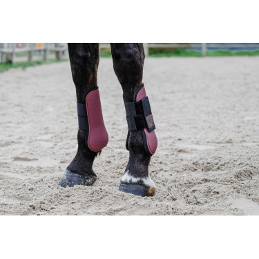 Equithème gaiters Bordeaux