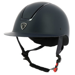 Equithème Glint Mat Helm Blauw / blauw