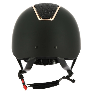 Equithème Glint Mat Helm Mat zwart / roze
