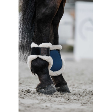 EQUITHÈME Boa kogelbeschermers Marine Marineblauw EQUITHÈME Boa kogelbeschermers Marine Marineblauw