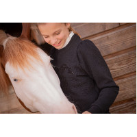 Sweater Pénélope Clotilde Zwart