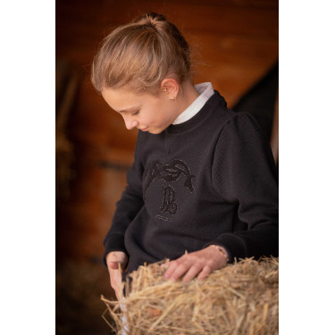 Sweater Pénélope Clotilde Zwart