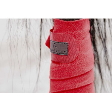 Equithème polobandages set van 4 Rood