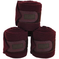 Equithème polobandages set van 4 Zwart Equithème polobandages set van 4 Zwart