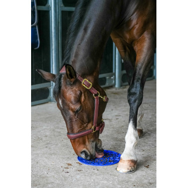 Lik-It liksteenmat Graze Maze Blauw