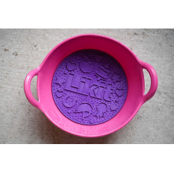 Lik-It liksteenmat Graze Maze Violet