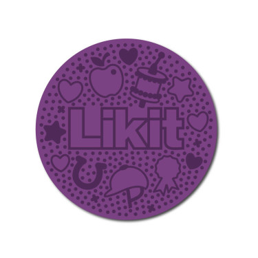 Lik-It liksteenmat Graze Maze Violet