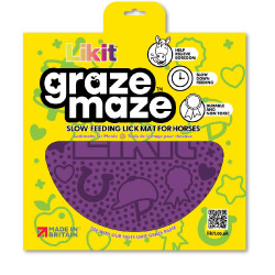 Lik-It liksteenmat Graze Maze Violet