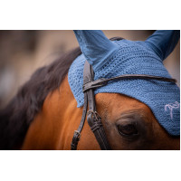 Paardendeken Pénélope Katoen Marine Marineblauw