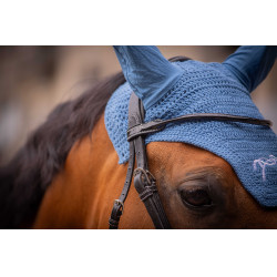 Paardendeken Pénélope Katoen Lagoonblauw