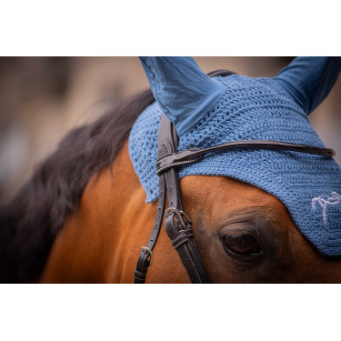 Paardendeken Pénélope Katoen Marine Marineblauw