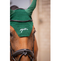 Paardendeken Pénélope Katoen Donkergroen