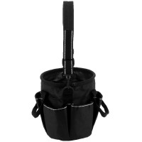 Poetsset met meerdere vakken Riding World Zwart