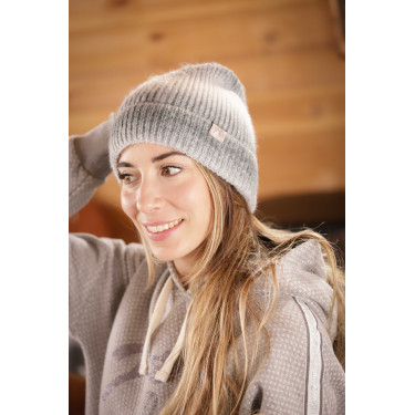 Pénélope Mila Bonnet Gemêleerd grijs