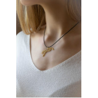 Paardenhalsketting Pénélope GM Goudkleurig