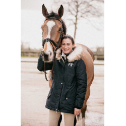 Parka Pénélope Mega Lyon Zwart