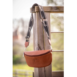 Heuptasje Pénélope Smile Cognac Bruin