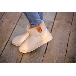 Gevulde Pénélope laarzen Gletsjergrijs