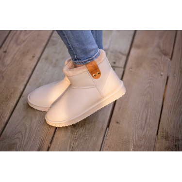 Gevulde Pénélope laarzen Gletsjergrijs