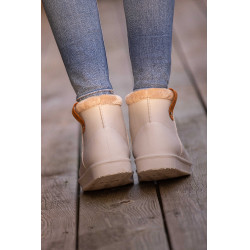 Gevulde Pénélope laarzen Gletsjergrijs