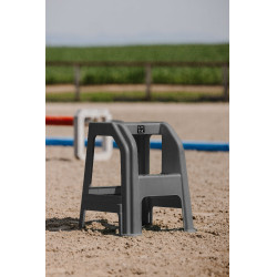 Montoir 2 treden Hippotonic Grijs