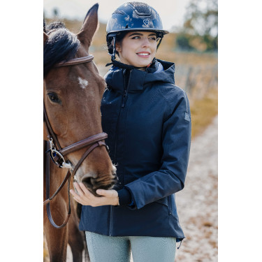 Parka Equithème Originals Maguy Marine Marineblauw