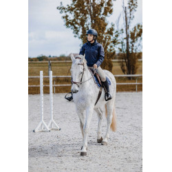 Kort jack Equithème Originals Alina Marine Marineblauw Kort jack Equithème Originals Alina Marine Marineblauw