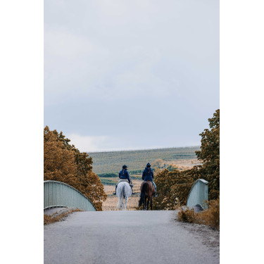 Kort jack Equithème Originals Alina Marine Marineblauw Kort jack Equithème Originals Alina Marine Marineblauw