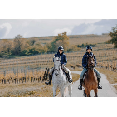 Kort jack Equithème Originals Alina Marine Marineblauw Kort jack Equithème Originals Alina Marine Marineblauw