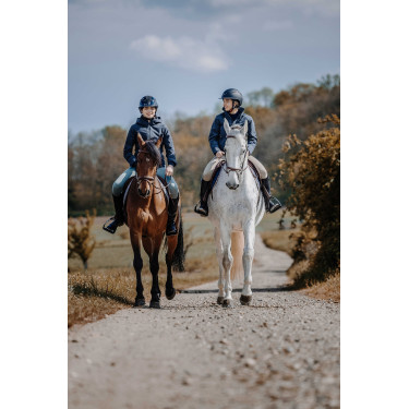 Kort jack Equithème Originals Alina Marine Marineblauw Kort jack Equithème Originals Alina Marine Marineblauw