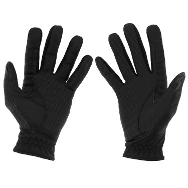 Handschoenen Ik hou van je Equithème Strass Zwart Handschoenen Ik hou van je Equithème Strass Zwart