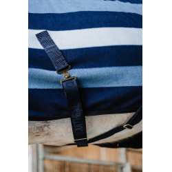 Fleeceoverhemd Equithème Confortech Marine Marineblauw