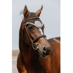 Vliegenmuts Equithème Chic Bruin
