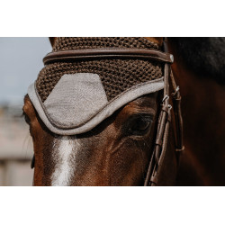 Vliegenmuts Equithème Chic Bruin