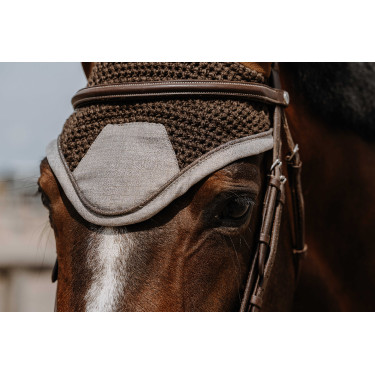 Vliegenmuts Equithème Chic Bruin