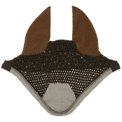 Vliegenmuts Equithème Chic Bruin