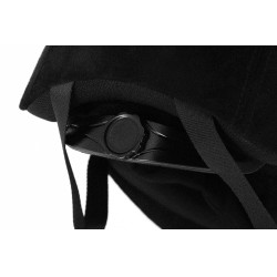 Choplin Aero Velvet helm Mat zwart