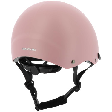 Rijdhelm Wereld Winderig Mat roze