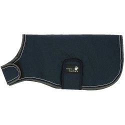 Hondenhoes Equithème TYREX 600D Blauw / grijs Hondenhoes Equithème TYREX 600D Blauw / grijs