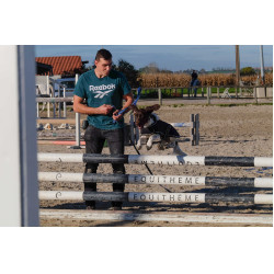 Hondenhoes Ik hou van je Equithème Zwart Hondenhoes Ik hou van je Equithème Zwart