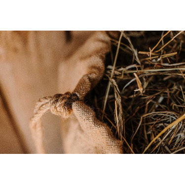 HIPPOTONIC hooinet van touw - Naturel