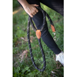 Laat Pénélope Billie Zwart / lurex