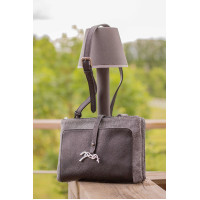 Pénélope Pablito tas groot model Chevronpatroon / cognac Bruin