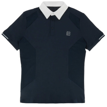 Polo Equithème Victor Marine Marineblauw